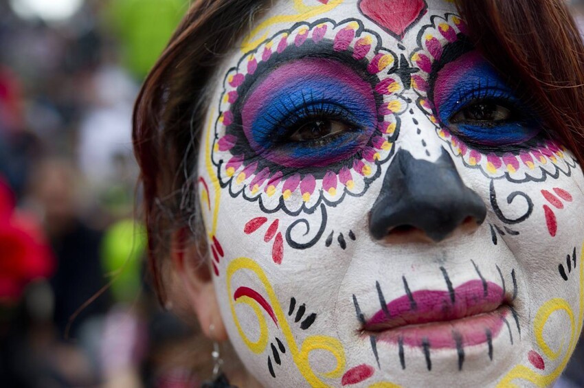 День Мертвых - традиционный праздник латиноамериканцев