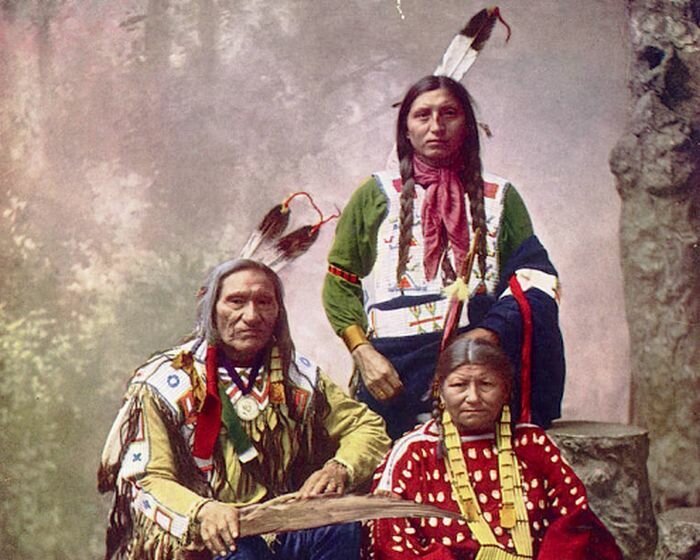 Фото коренных американцев конца 19 века
