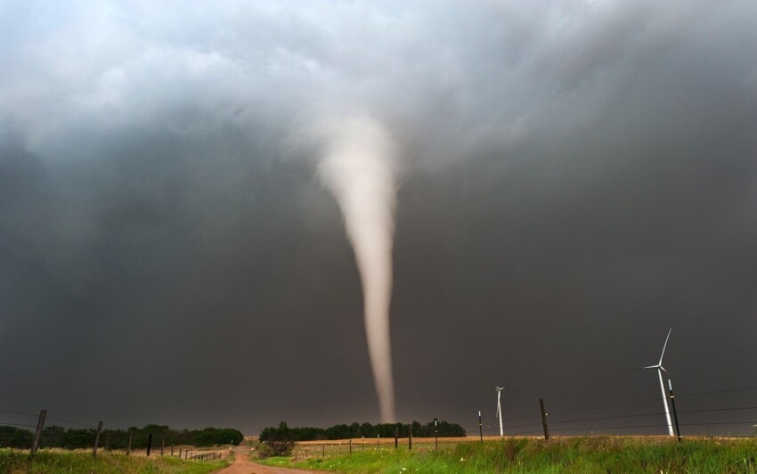 Аллея торнадо (Tornado Corridor), Оклахома, Тулса, США