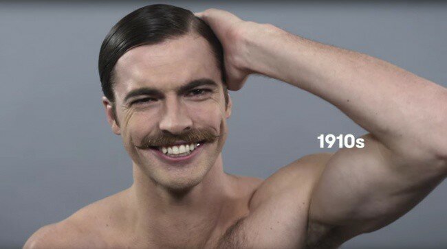 Как изменились стандарты мужской красоты за последние сто лет