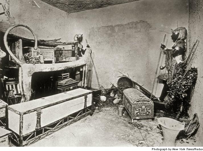 1922 год: Открытие гробницы Тутанхамона