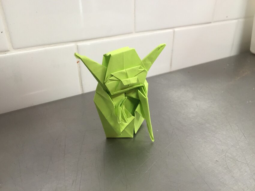 Йода-оригами