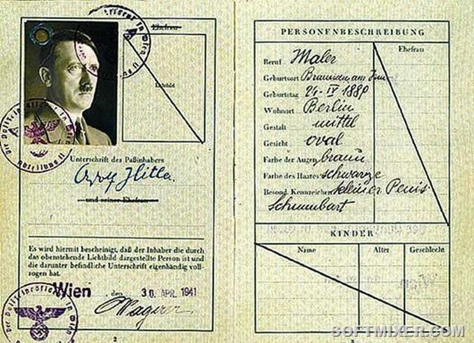 Паспорт Гитлера