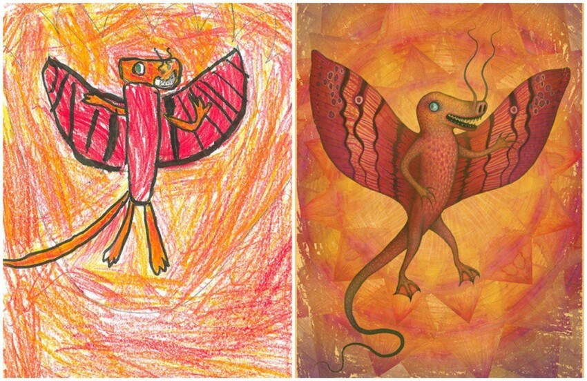 Художники со всего мира вдохнули жизнь в детские рисунки