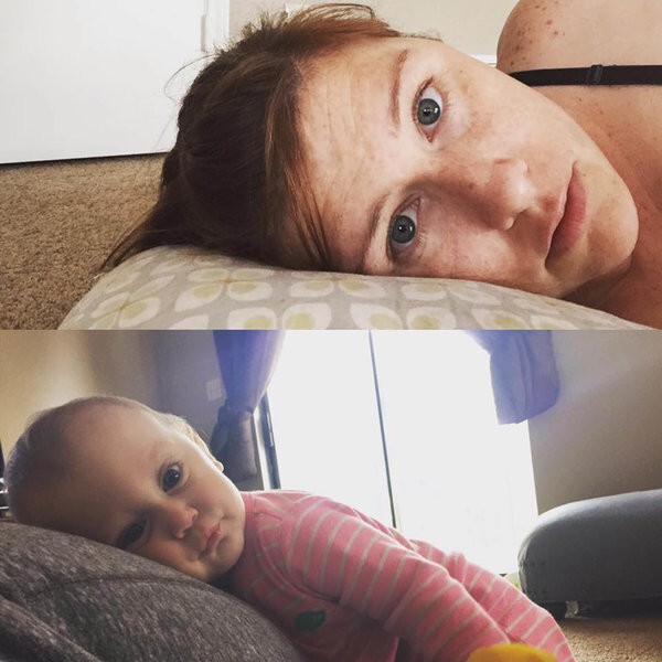 25 честных селфи о том, что такое быть мамой