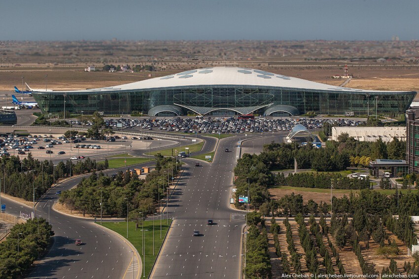 Самый красивый аэропорт в мире: Баку, Азербайджан