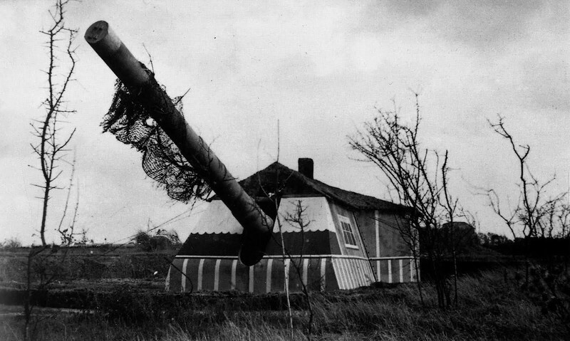 3. Немецкая батарея Mirus на британском острове Джерси у берегов Франции, 1942