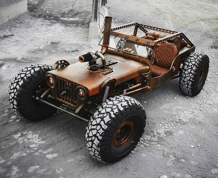 Уникальный Jeep "Rock Rat River Raider"