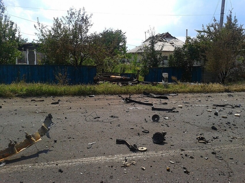 Поселок Пески Донецкая область подборка фото разрушений от местных жителей №2