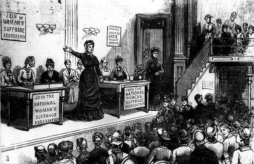 1893 — в американском штате Колорадо женщины получили право участвовать в выборах.   
