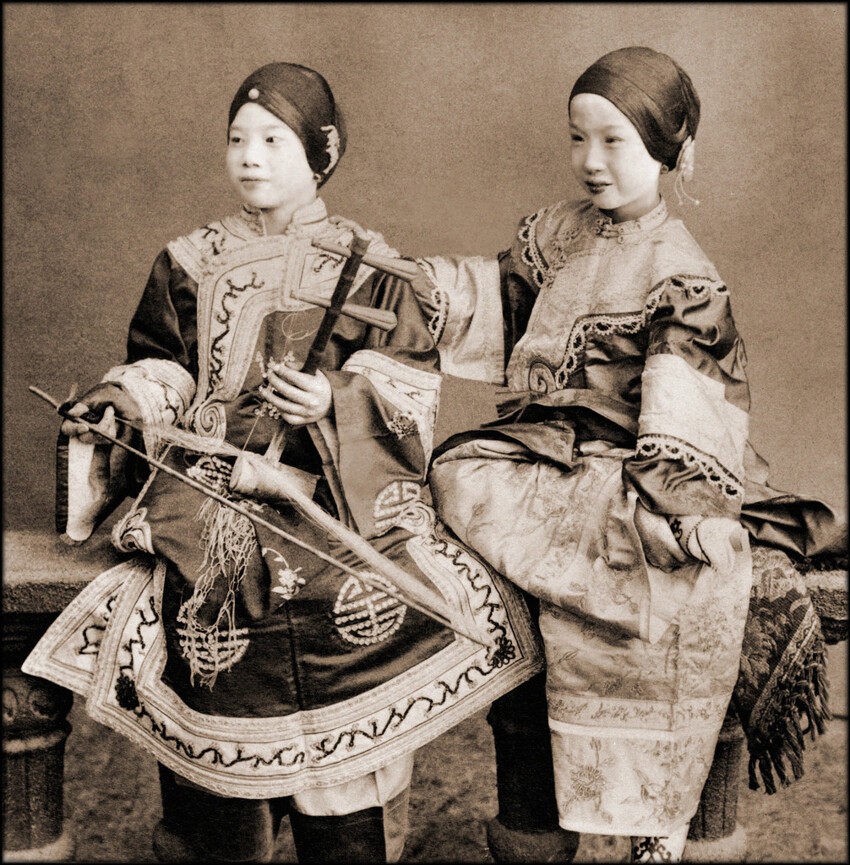 Музыкантши из Гон-Конга ( 1901 год)