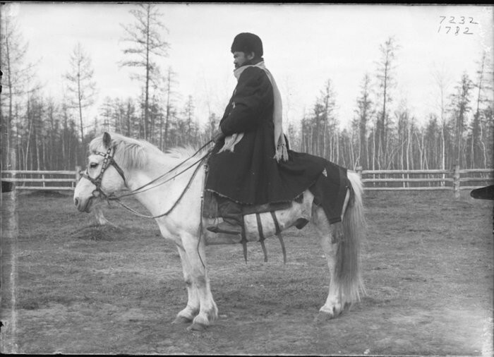 Якутский вождь. Россия, 1902 год.