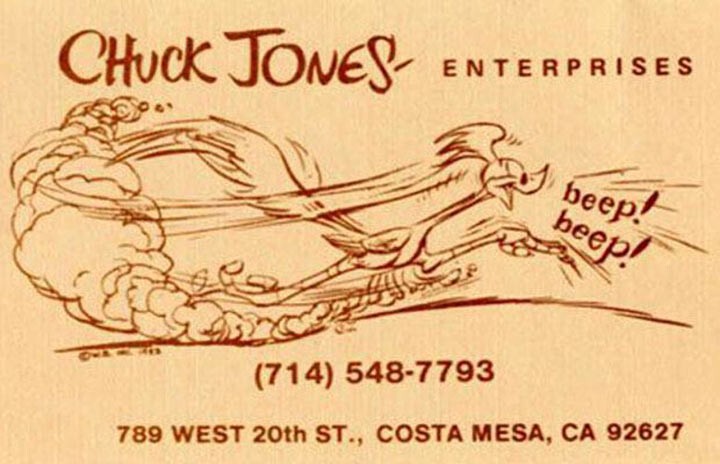 14. Чак Джонс, художник-мультипликатор, создатель мультиков Looney Tunes