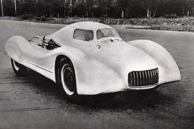 «Москвич Г2» с аэродинамическим кузовом, 1956 год