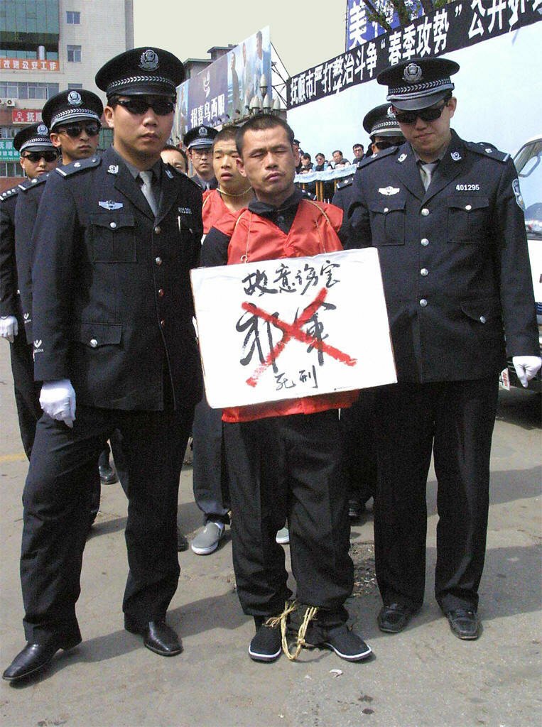 Китайцы  разбирают казнимых  на   органы