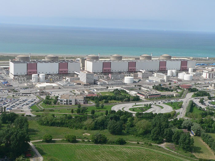 5. АЭС Гравелин (Франция) — 5460 МВт