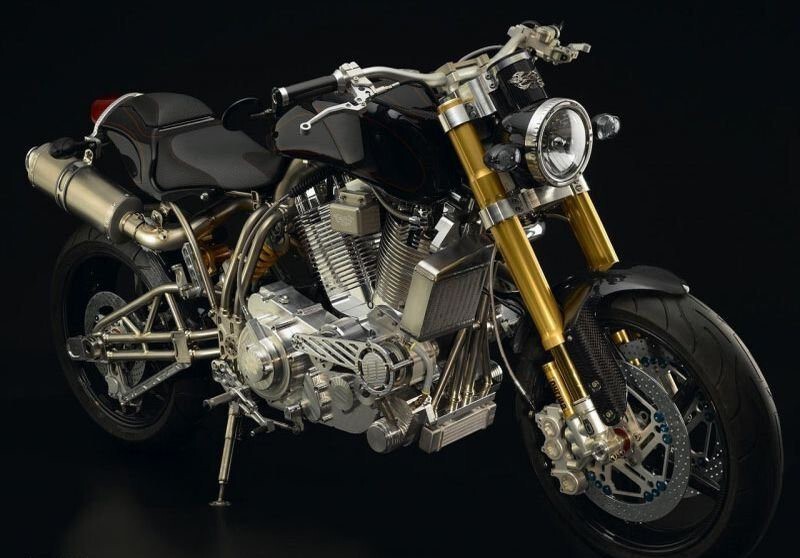 5. Титановый мотоцикл Ecosse FE Ti XX