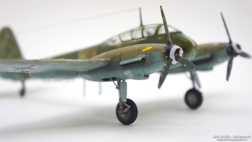 Сборная масштабная модель Me 410 ''Hornisse''