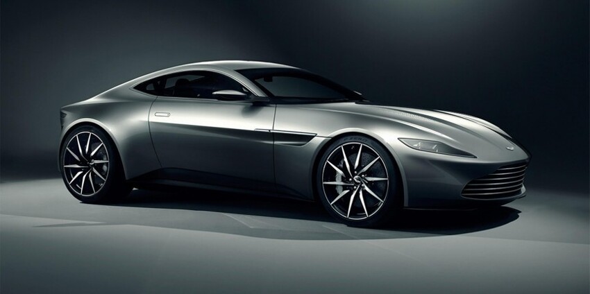 7. Бонд любит Aston Martin