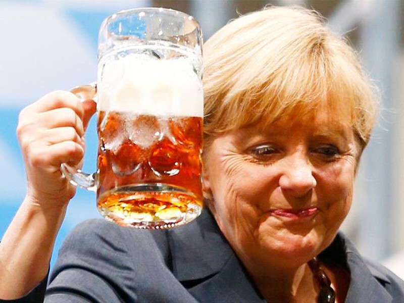 Ваше здоровье, фрау Меркель!