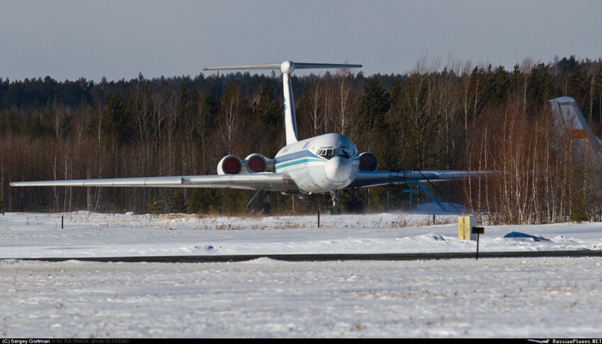 Небесный дальнобой ИЛ-62             