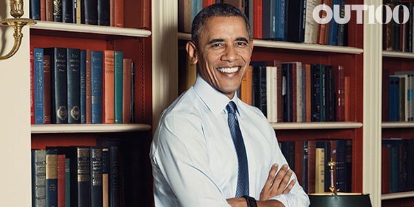 Обама стал первым президентом на обложке гей-журнала