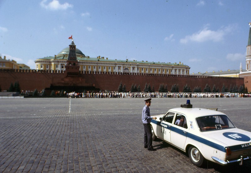 Была и такая раскраска - Москва, 1985: