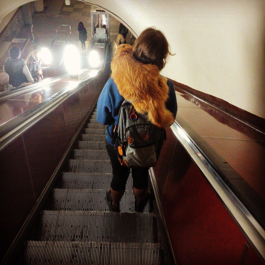 Осторожно, здесь может быть ваша фотография: мода в метро