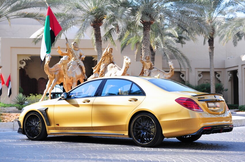 Компания Brabus представила Mercedes S65 AMG Rocket 900 “Desert Gold”