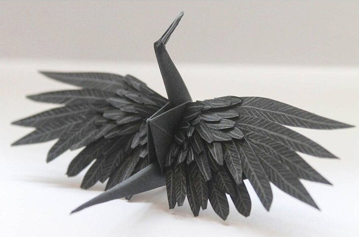 16 потрясающих бумажных скульптур в честь Всемирного дня оригами