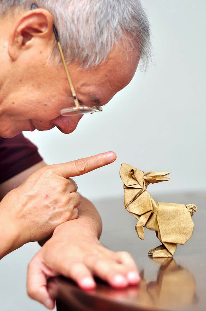 16 потрясающих бумажных скульптур в честь Всемирного дня оригами