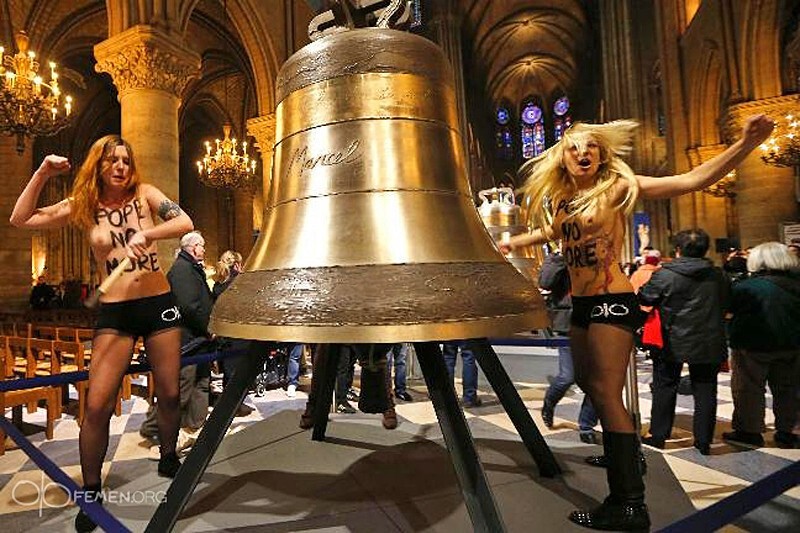 Кто такие Femen? ТОП акций "хулиганок"