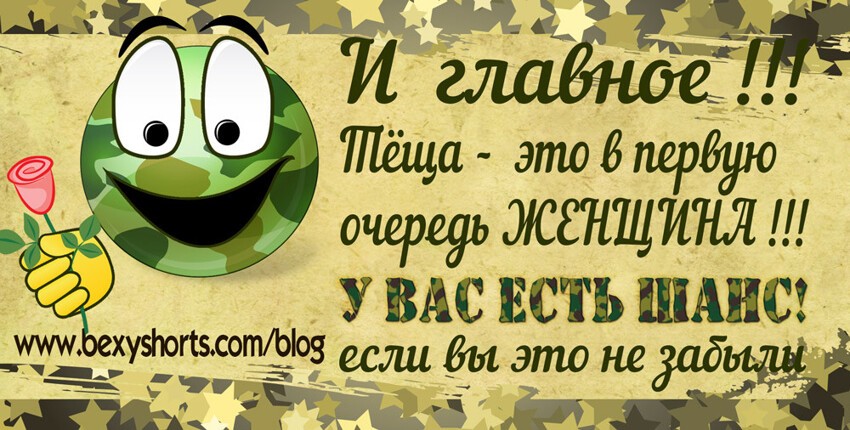 Как выиграть войну с тещей ?