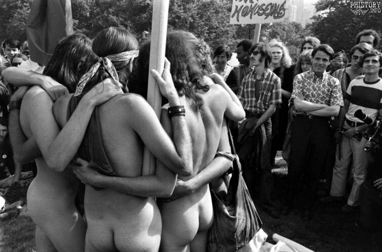 Акция воинствующих гомосексуалов. Нью-Йорк, 1971 год