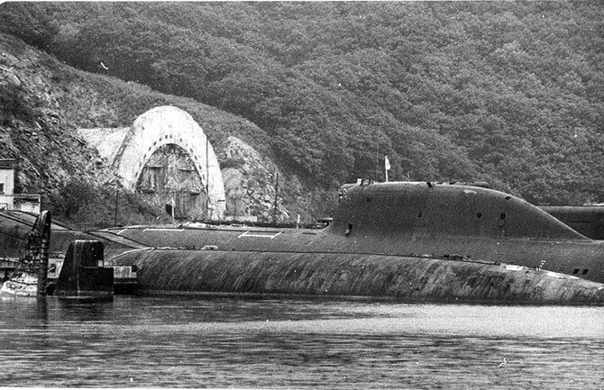 Убежище для подводных лодок в Павловске