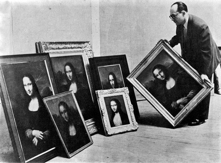 Выставка подделок; Париж, 1955 год