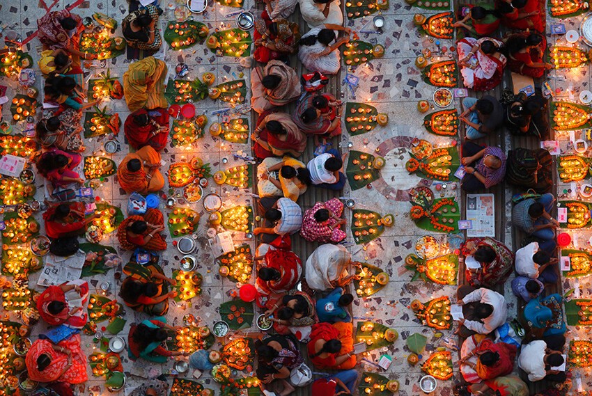 Общая молитва. Дакка, Бангладеш, 2012