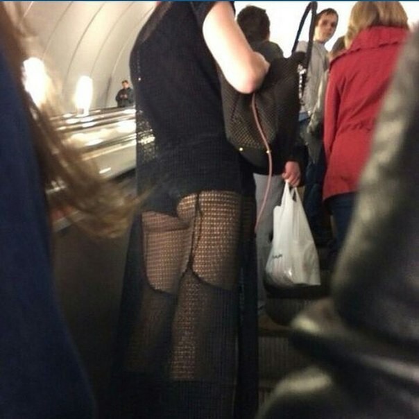 "Модники" в метро