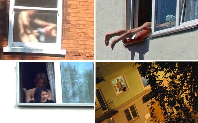 Когда твои окна выходят на студенческое общежитие 