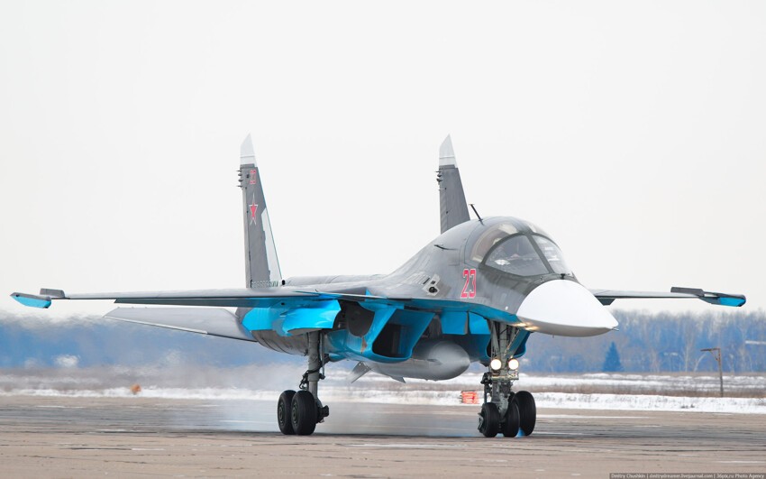 Тренажер фронтового бомбардировщика Су-34