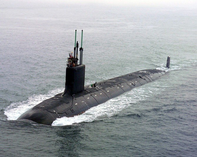 7. Подводная лодка типа «Вирджиния» – 2,5 миллиарда долларов