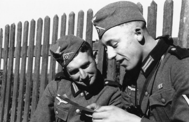 Письма немецких солдат домой