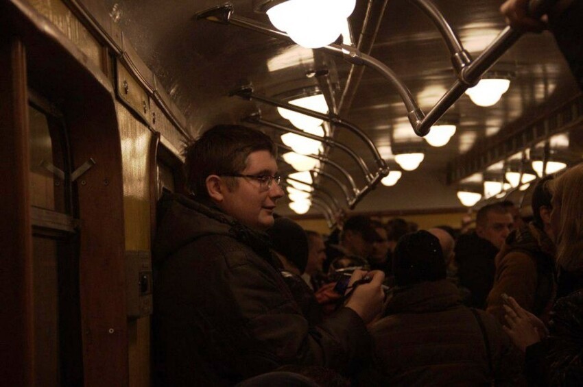 Как я прокатился на первом поезде питерского метро