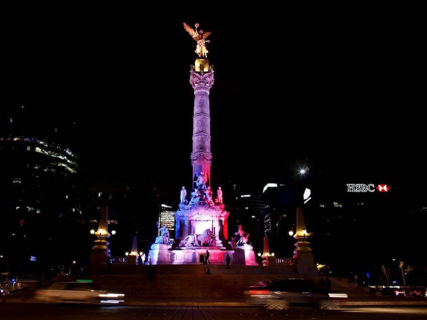 14. Монумент «Ангел независимости», Мехико.