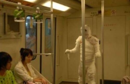Странные люди в общественном транспорте