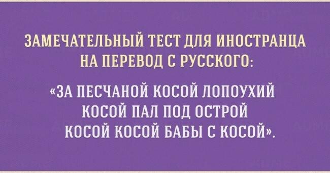 12 особенностей, которые есть только в русском языке