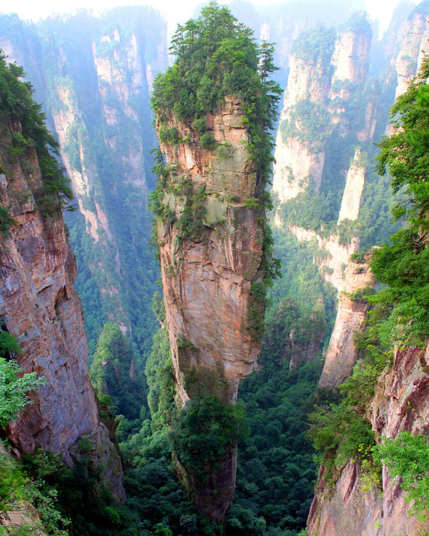 1. Горы Тианзи, Китай