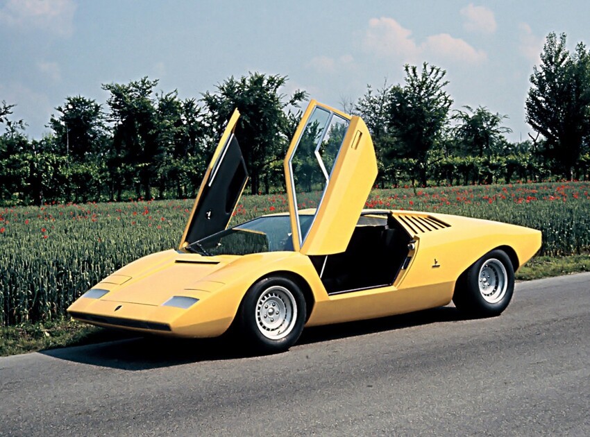 1971 год. Lamborghini Countach LP500 prototype