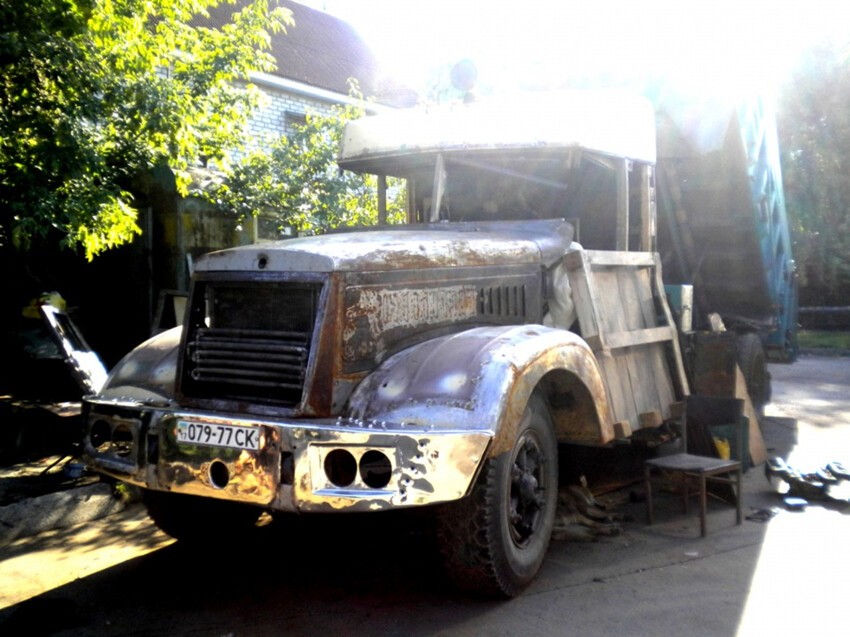 Тюнинг рабочего грузовика КрАЗ-256