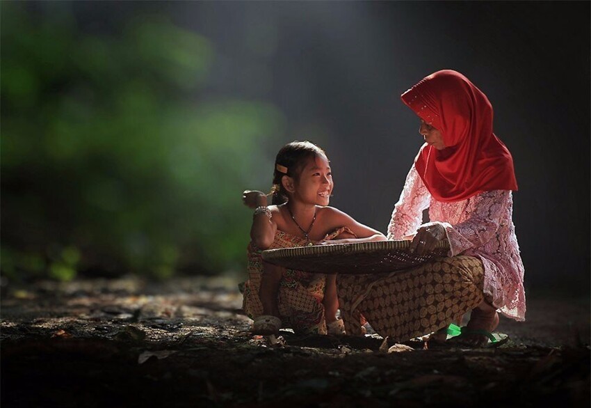 Простая жизнь жителей Индонезии